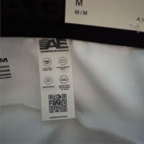American Eagle Men's 24/7 Jogger Pants Medium Gray Elastic Waistband - Picture 9 of 12